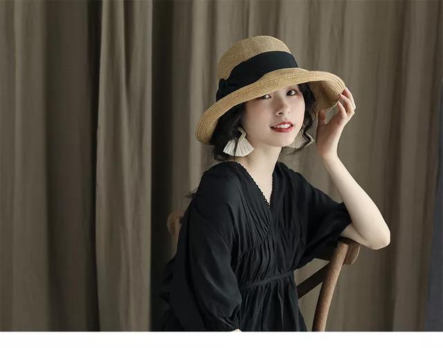 渔夫帽小香风日系帽,渔夫帽好看还是鸭舌帽好看