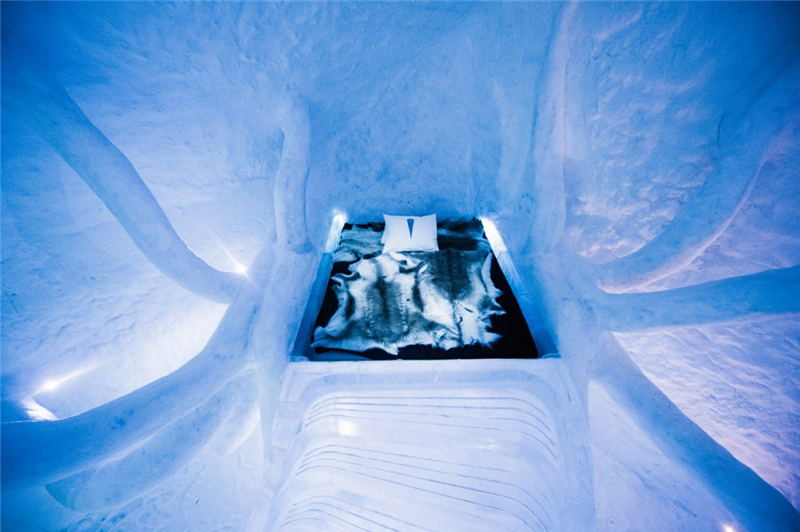IceHotel365酒店|隐藏的光---一个全年都是冰的酒店