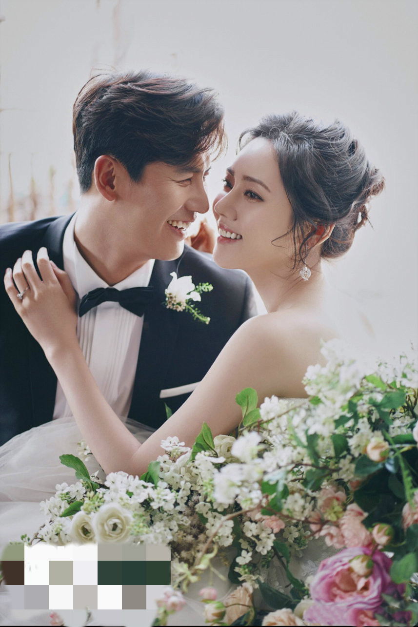 秋瓷炫婚纱照曝光,秋瓷炫婚纱照图片大全