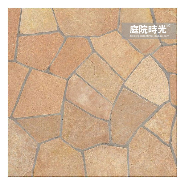 中式庭院古代老石板铺装,庭院铺装样式区域颜色搭配