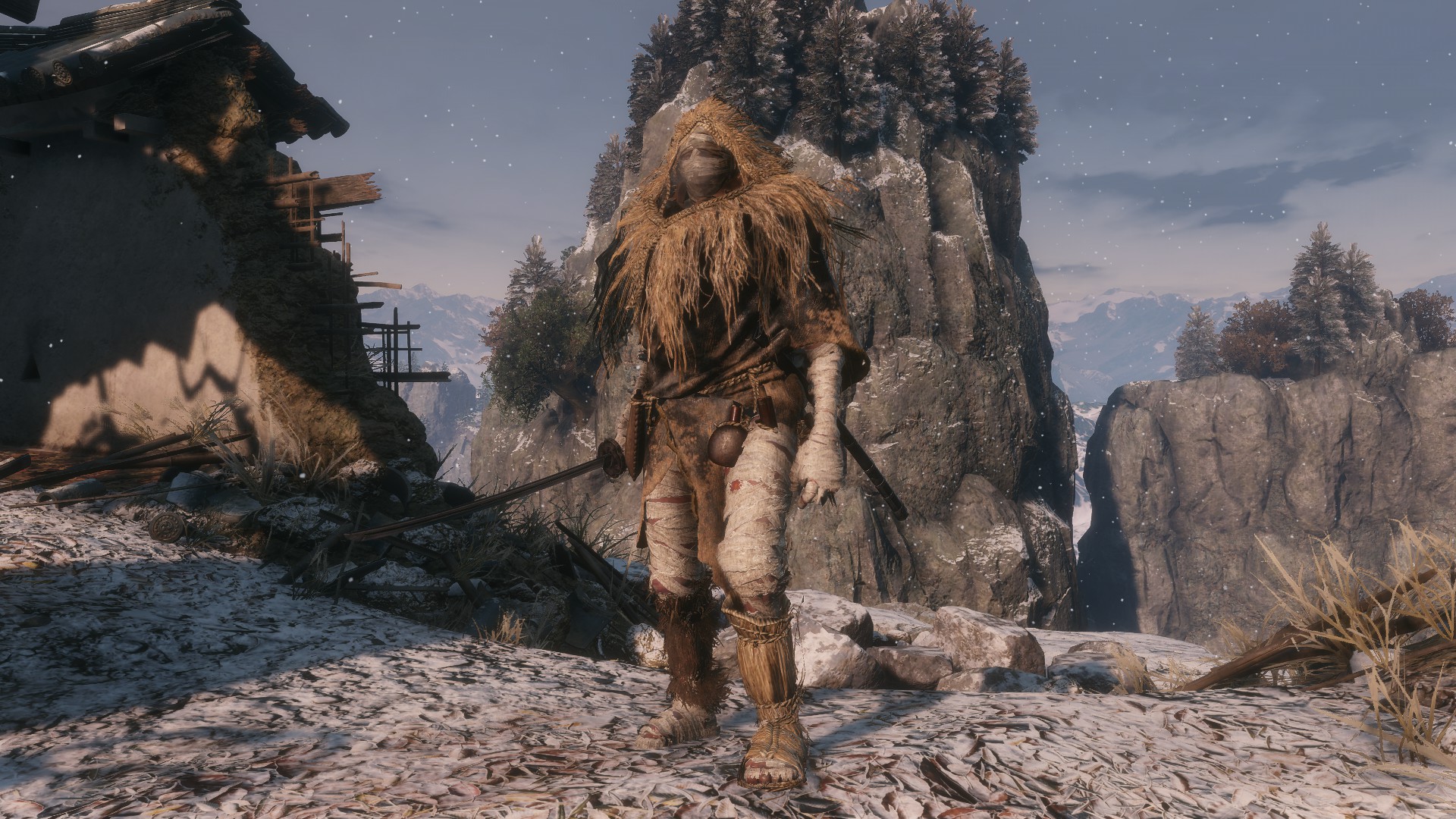 鸡你太美！当你在《只狼》里变成一只鸡画面会有多美？