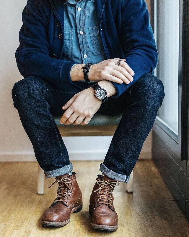 男生牛仔夹克小众高级,男生牛仔夹克高腰