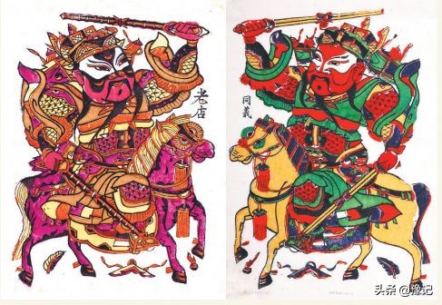 中国贴的门神一般是什么,门神的正确贴法哪个在左哪个在右