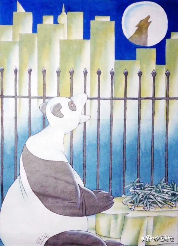 中国漫画界里有一位叫盖桂保的枣庄人