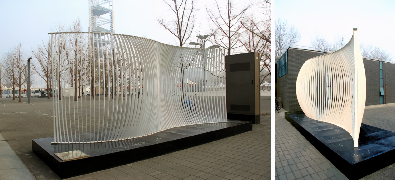 北京鸟巢附近雕塑,鸟巢雕塑效果图