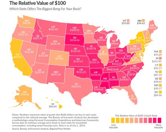 美国各州税率 (美国各州个税税率排名)