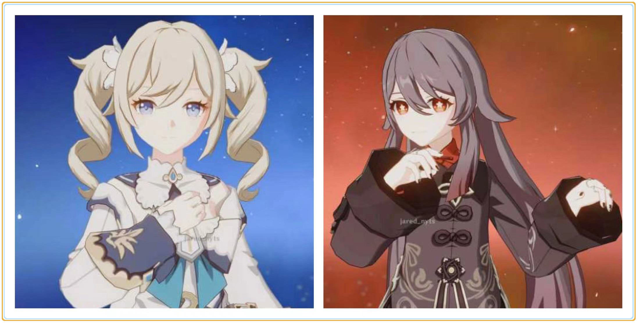 原神还原角色美貌,原神角色复原