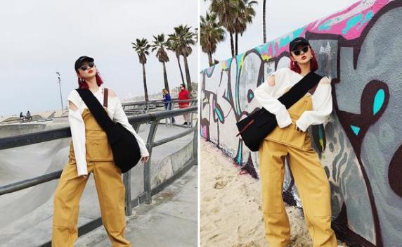 想要青春活力范？快快穿上背带裤