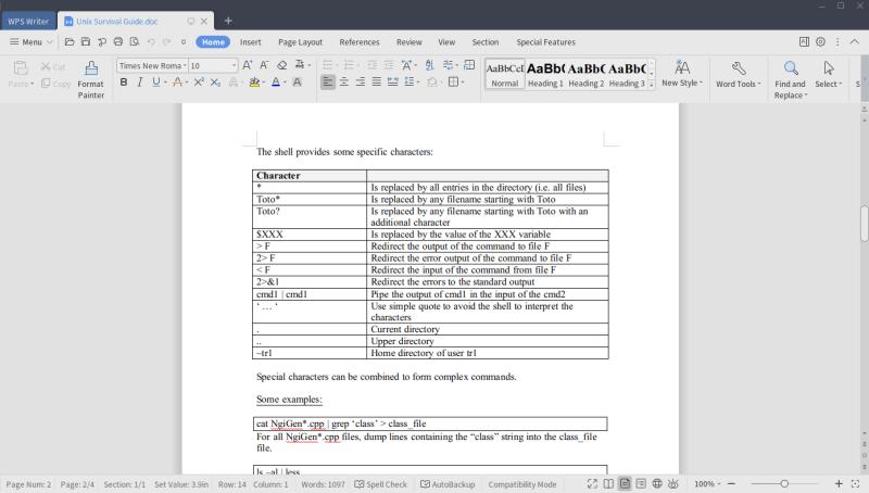 WPSOffice：Linux上的MicrosoftOffice的免费替代品