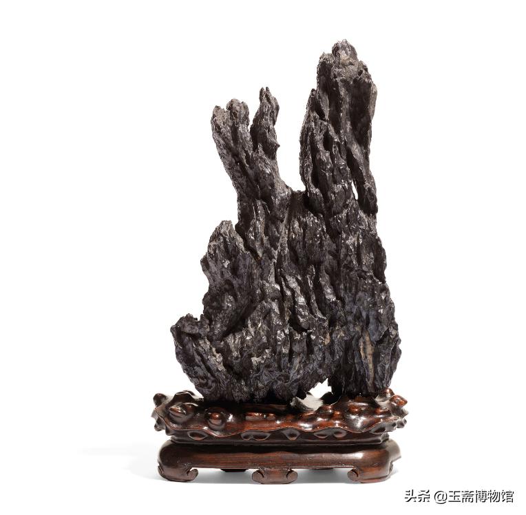 英石扭纹观赏石精品欣赏,观赏石真正的灵璧石精品