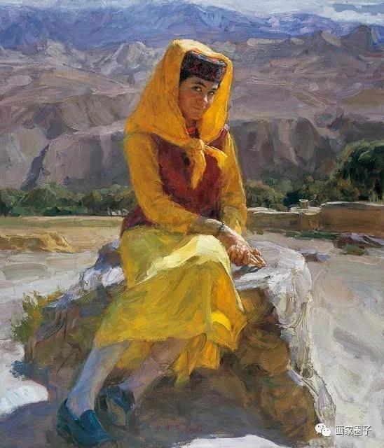 中国美院青年油画作品,美院院长油画作品欣赏