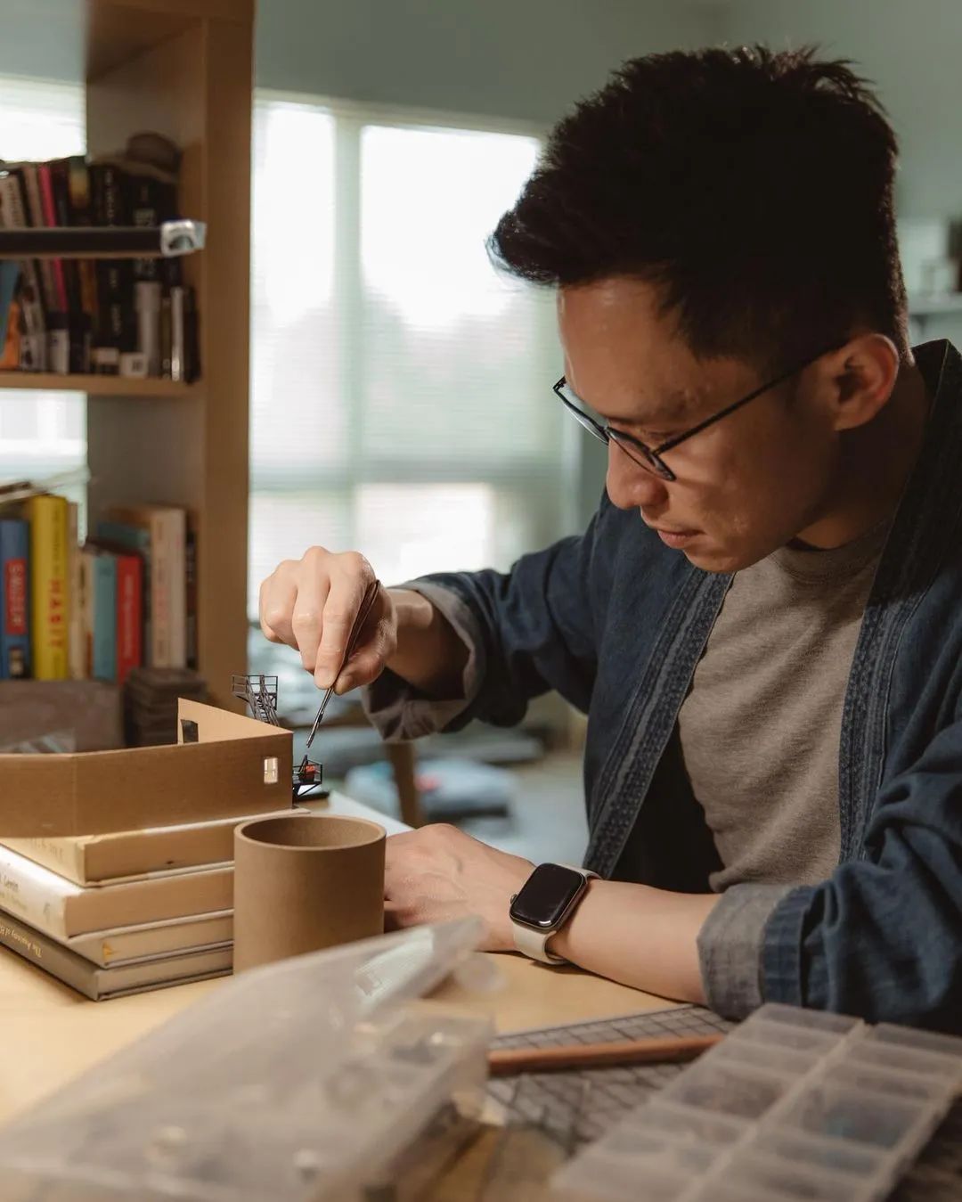 迷你版办公桌,森系书桌迷你世界