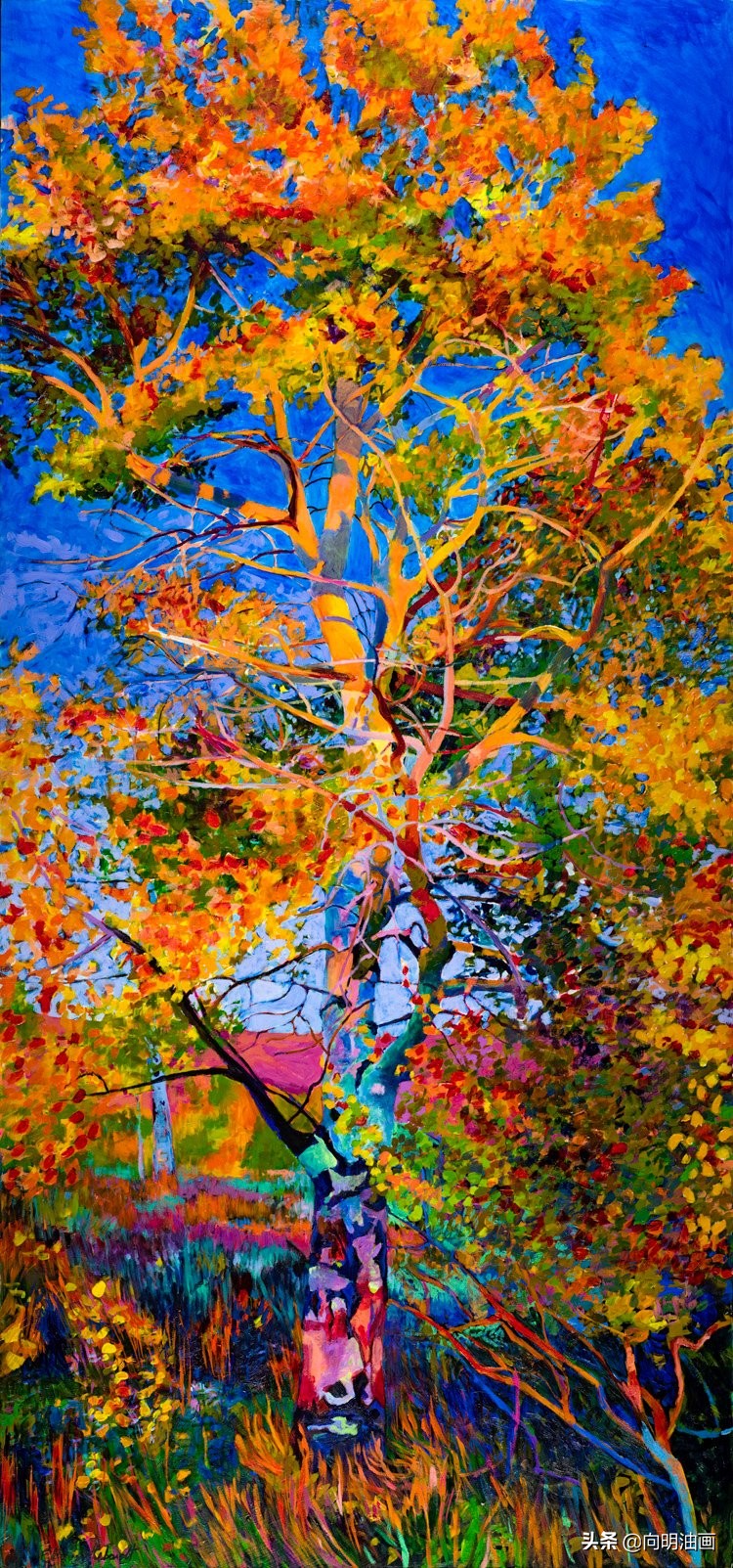 美国艺术家艾伦·迪特布兰特魔法森林的叶子沙沙作响