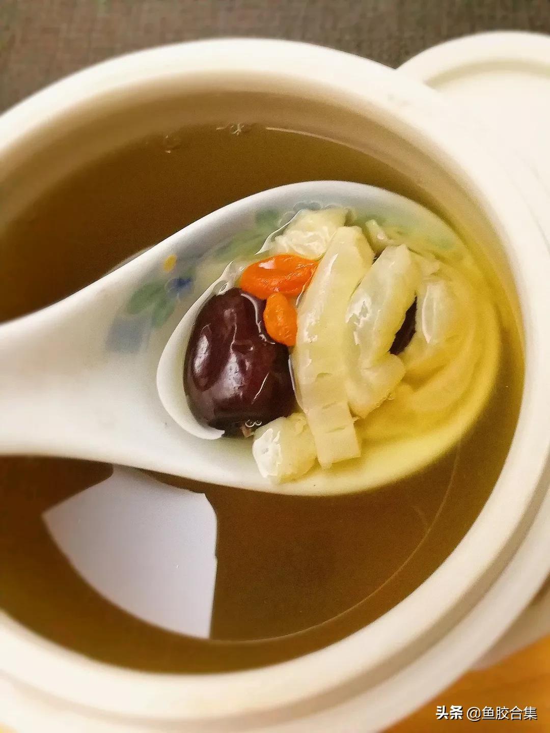 100种鱼胶煲汤配方,花胶鱼胶的做法简单又好吃