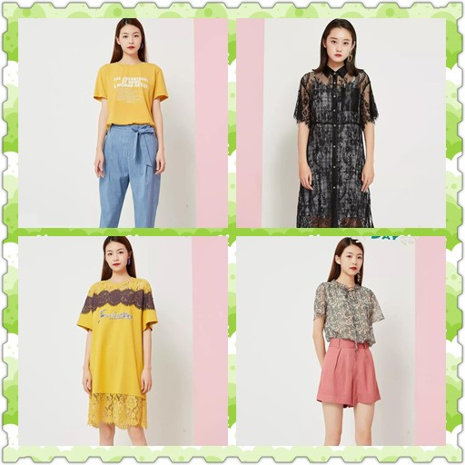 丝蒂雅文剪标连衣裙,欧丝蒂雅文尾货女装