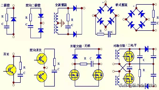 开关电源回收电路的原理,开关电源尖峰吸收电路
