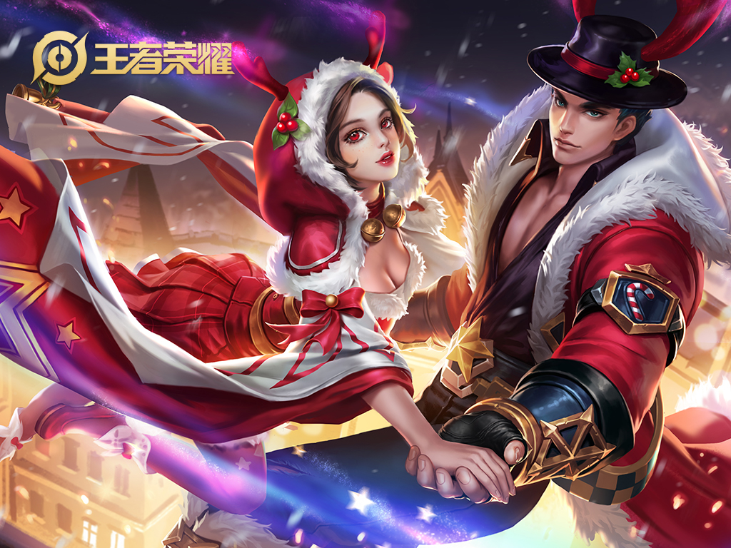 王者荣耀貂蝉皮肤优化完毕,圣诞雪花太美,玩家:审美终于上线啦