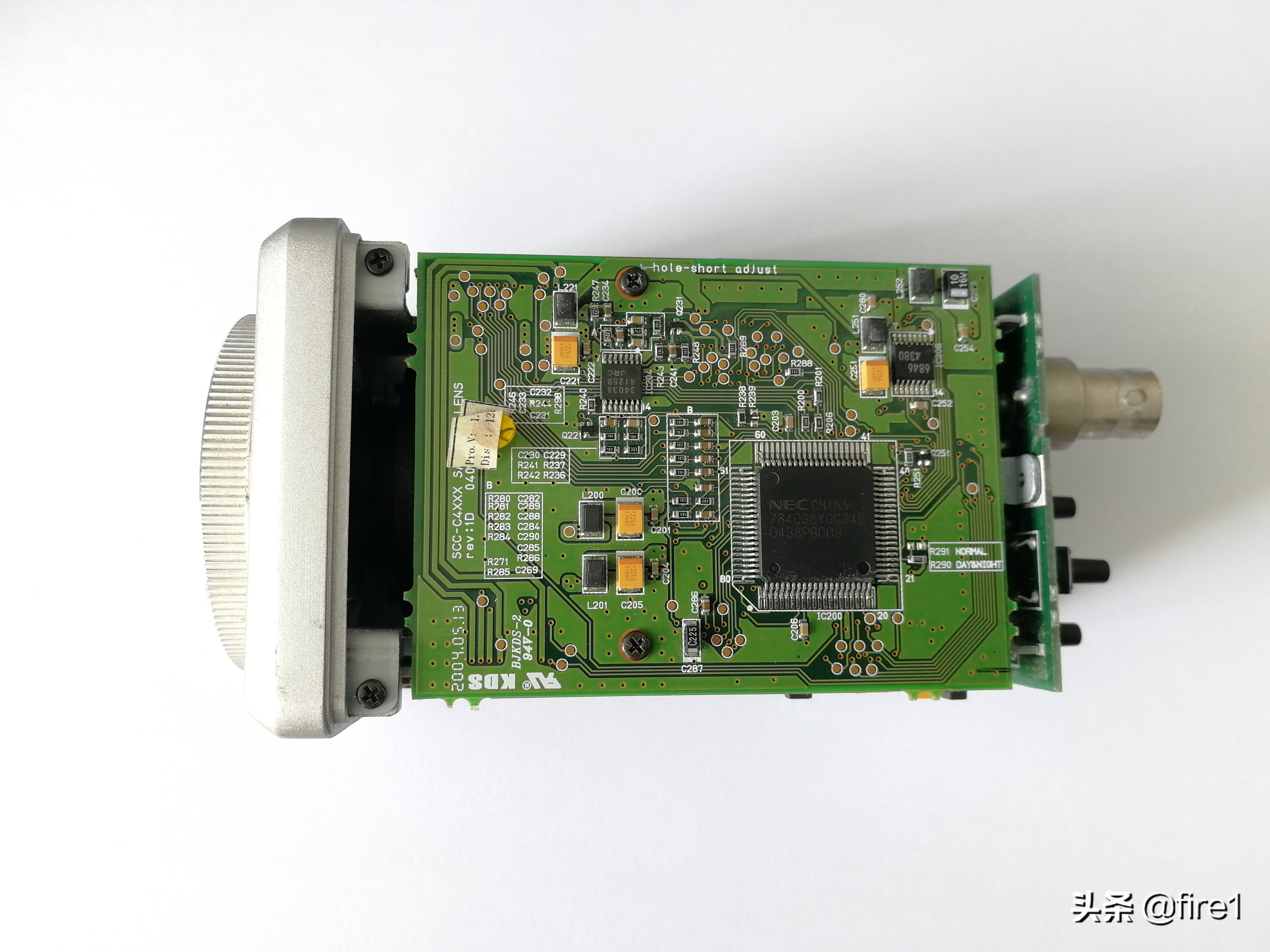 三星摄像头拆解价值,三星模拟球形摄像头