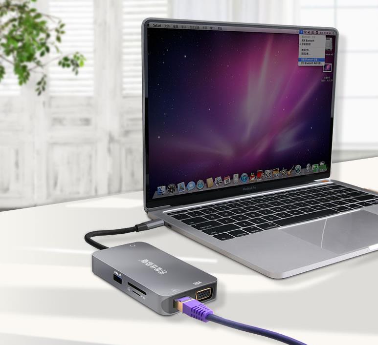 苹果和华为usb接口不同,华为苹果笔记本转换接口