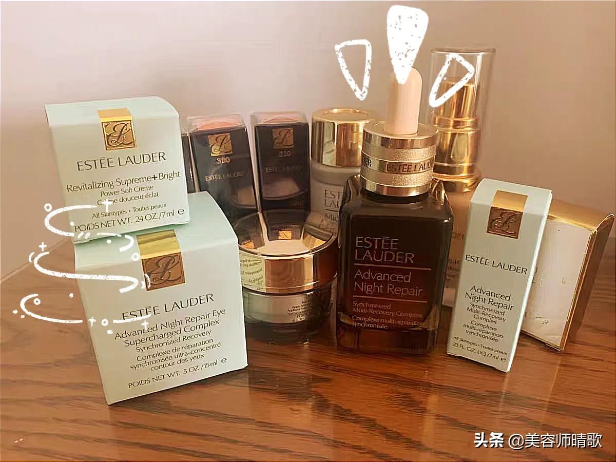 双萃精华小棕瓶小白瓶小黑瓶搭配,小黑瓶小棕瓶娇韵诗双萃可以混搭