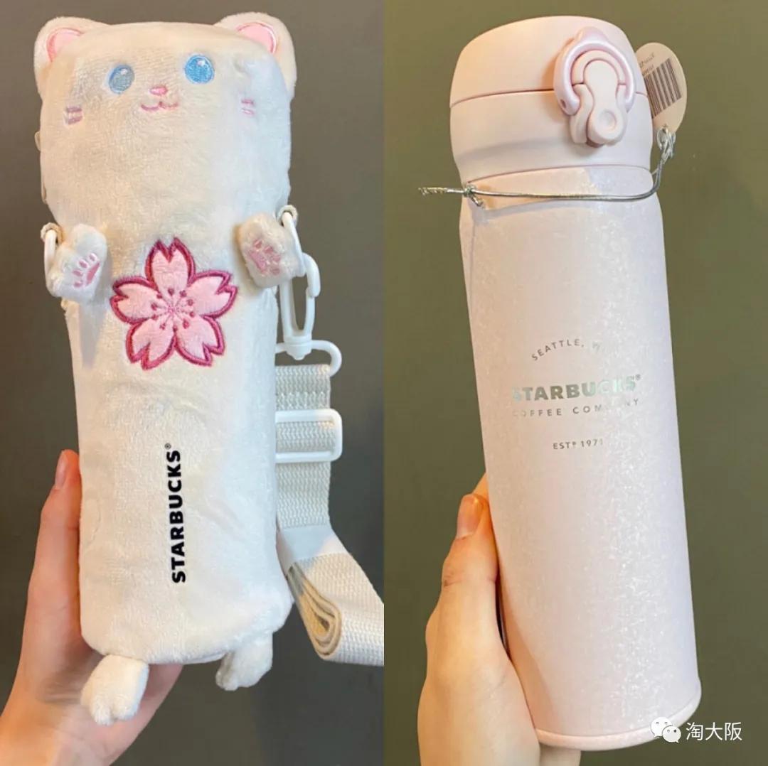 中日樱花限定大PK！猫咪杯、毛绒手袋，中国星爸爸又一次逆袭？