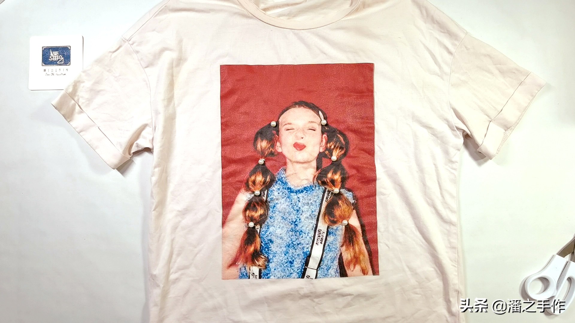 旧t恤diy手工制作垫子,幼儿手工旧t恤做环保袋