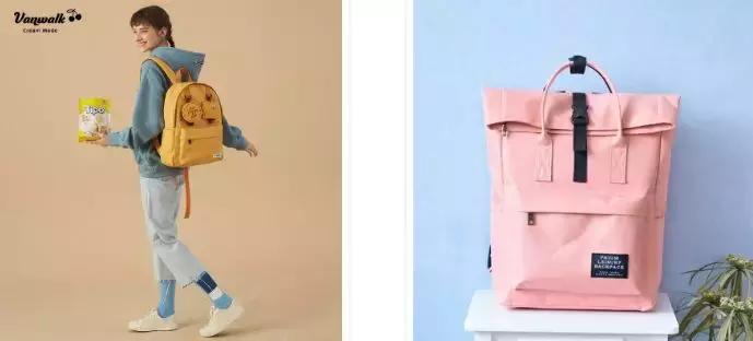 这个通勤双肩包，百搭不撞款