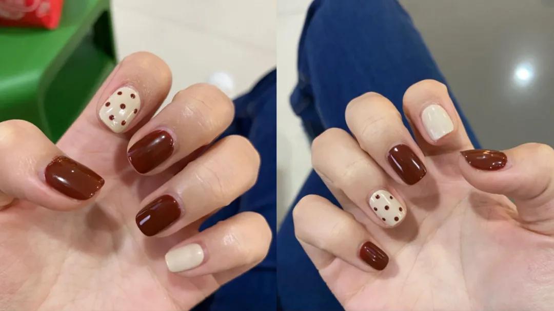 2022显白又高级的美甲海底捞,海底捞美甲图片2022新款裸色