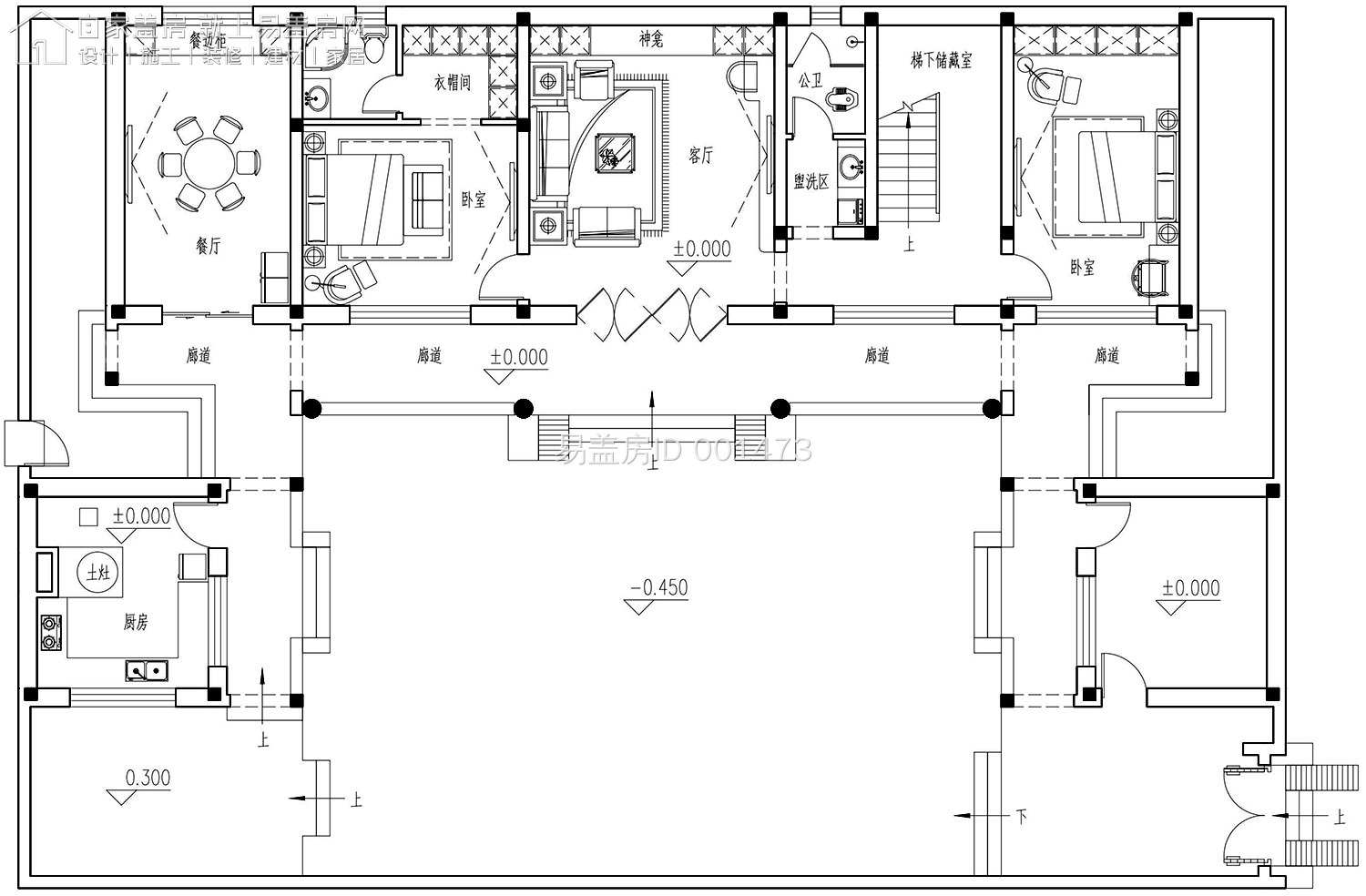 20套最全中式四合院大全,最经典的中式两层四合院