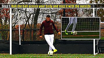 花式足球技巧之三个花式过人技巧,足球花式过人50招小学生