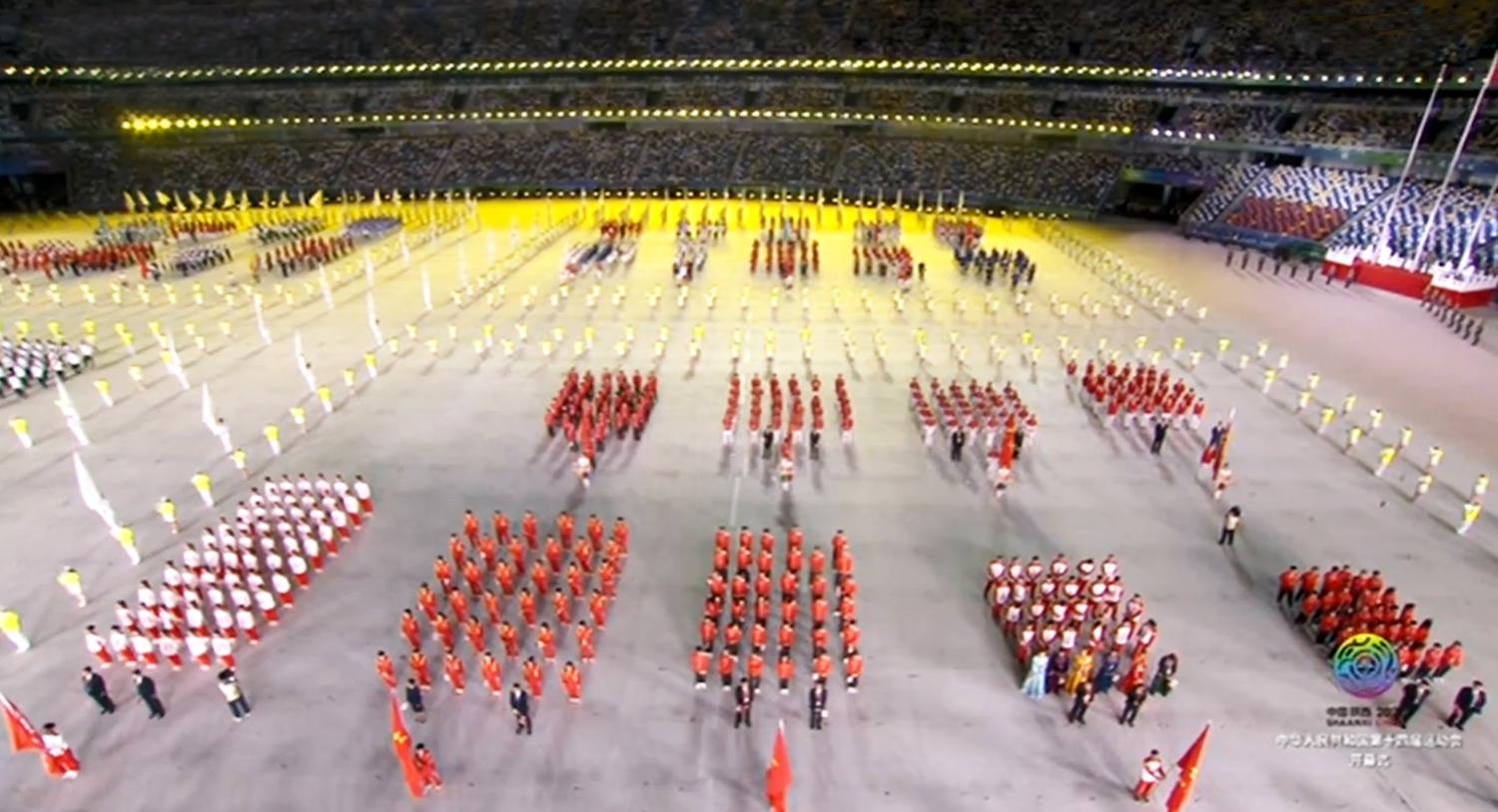 张嘉译闫妮全运会开幕式,十四届全运会开幕式闫妮张嘉译