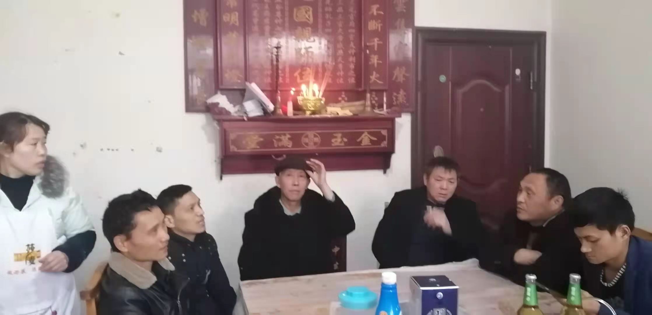 陕北过大年风俗画,大年三十风俗画