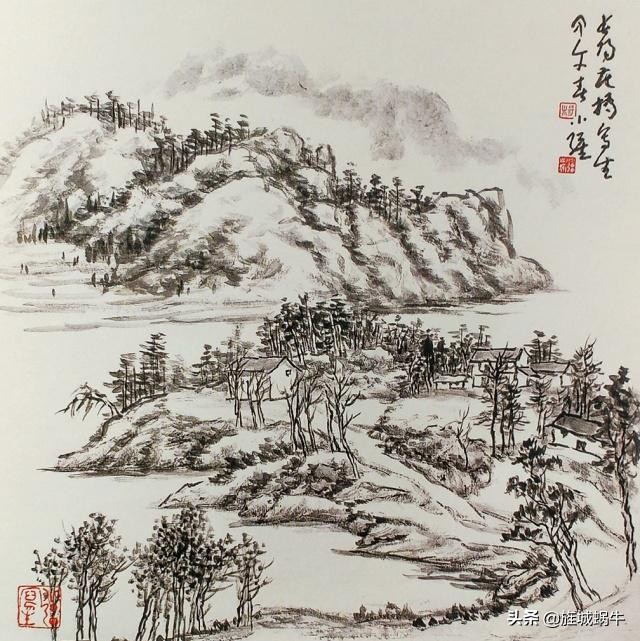 写生水墨画作品欣赏,水墨人物画写生作品欣赏