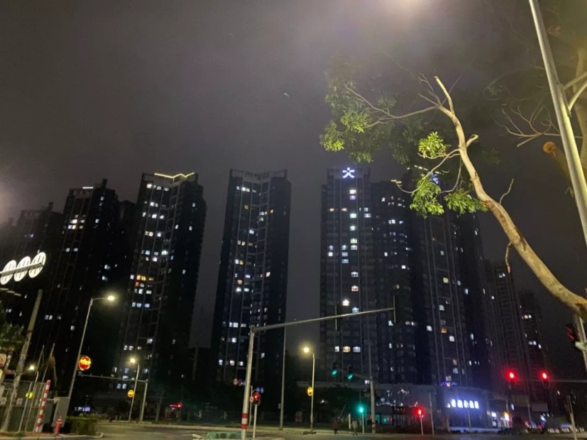 惠州大亚湾楼盘亮灯率,大亚湾鬼城亮灯率