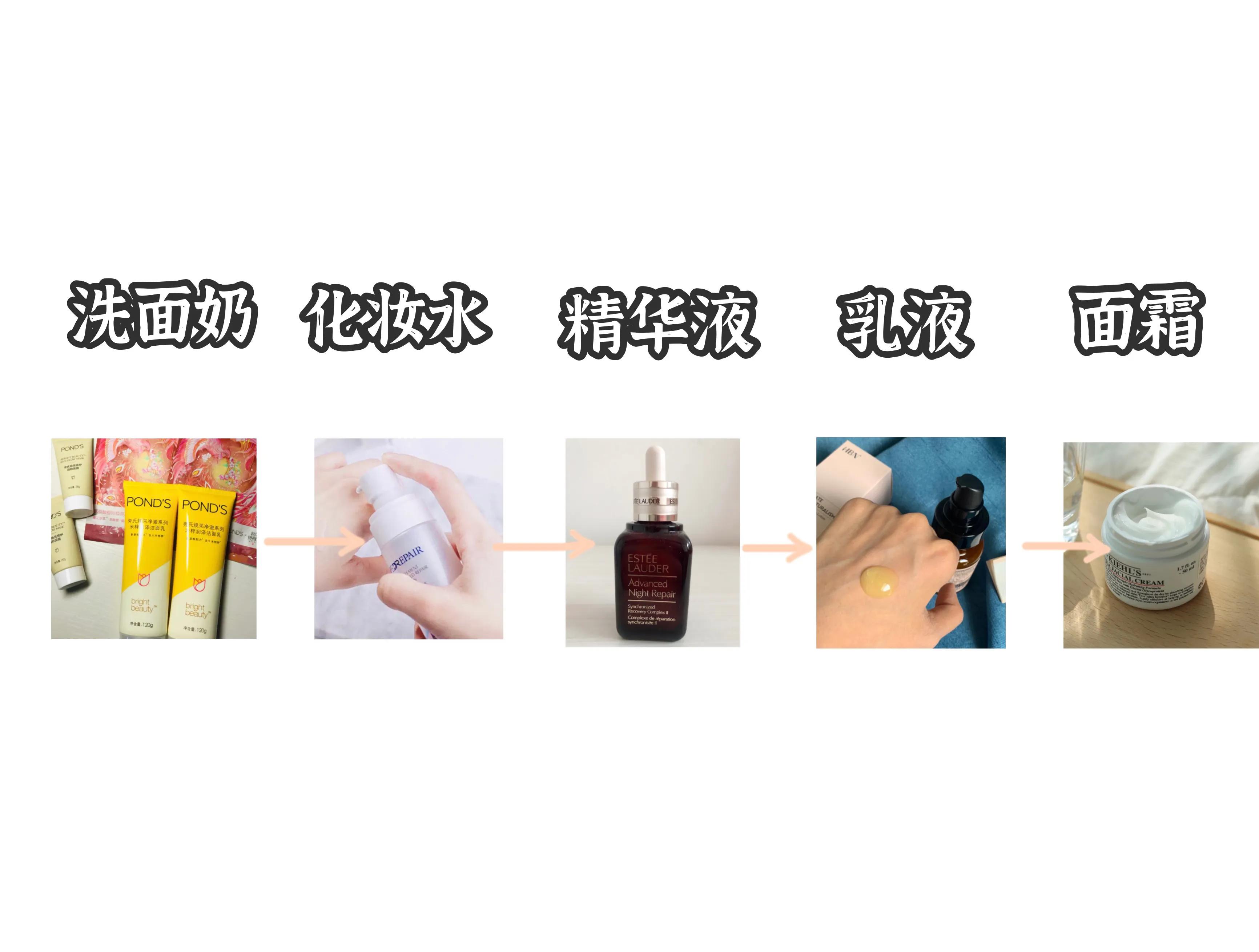 水乳精华面霜眼霜的正确使用步骤,护肤品水乳霜精华哪个最重要