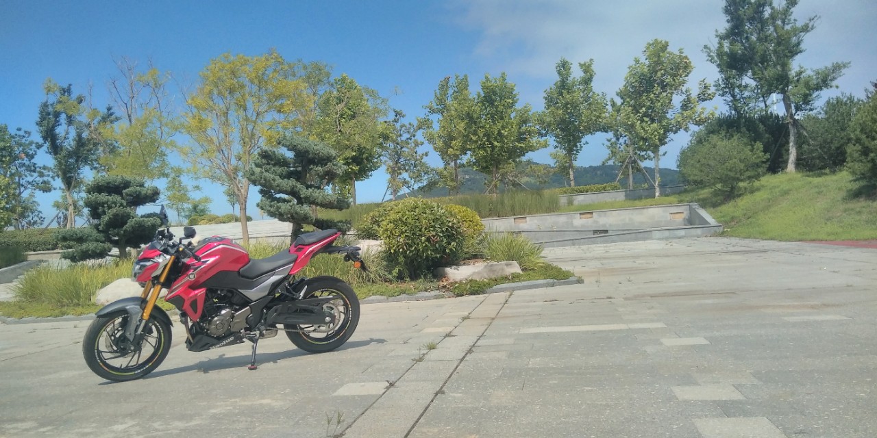 豪爵dr300城市骑行初体验,豪爵300骑行