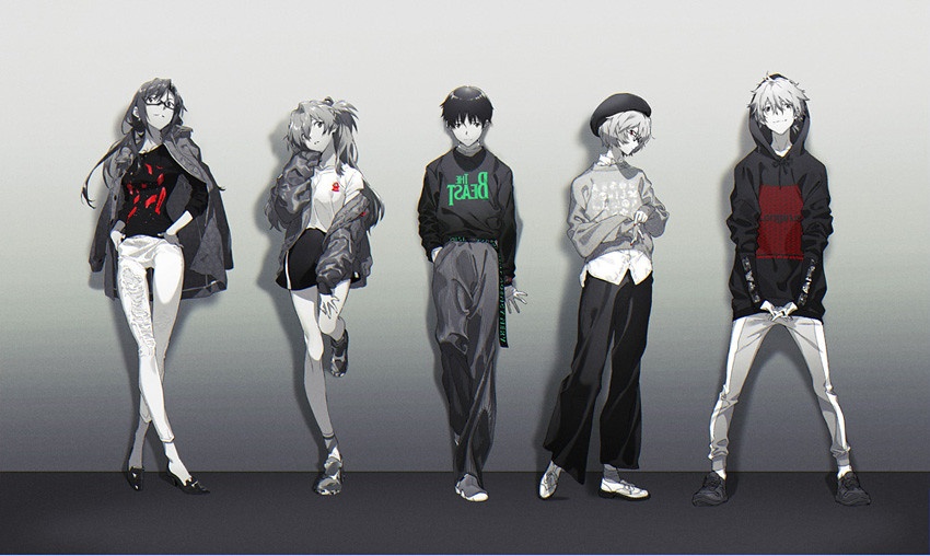 《福音战士新剧场版》渚薰十周年纪念插画立体化