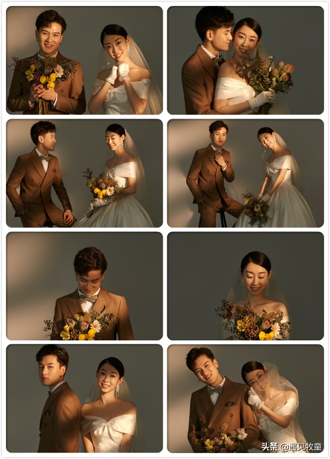 9组室内婚纱照风格,9组婚纱照风格你最喜欢哪一组