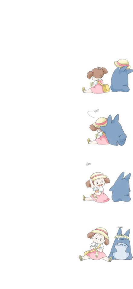 壁纸龙猫温馨,龙猫壁纸超清大图