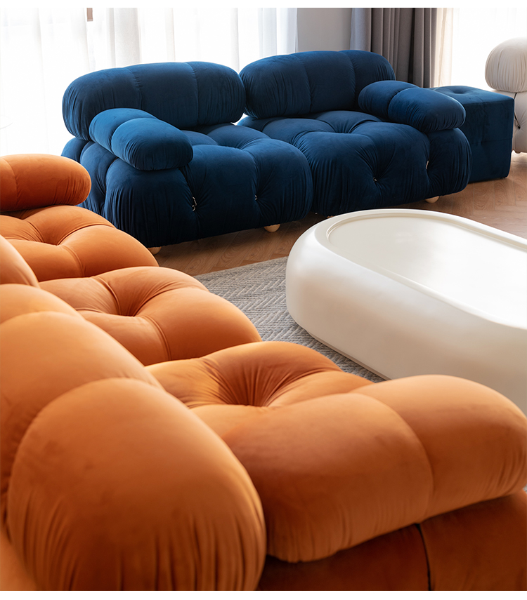 BBItaly设计师马里奥·贝里尼MarioBellini变色龙沙发Camaleonda