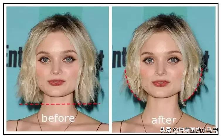 脸大中年女人方脸发型图片,脸大的超短发女生适合什么发型