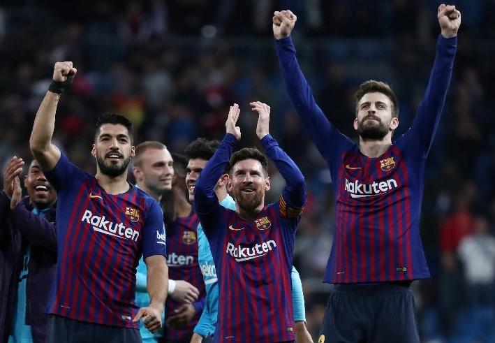 皇马巴萨联赛冠军数,近几年皇马和巴萨的成绩