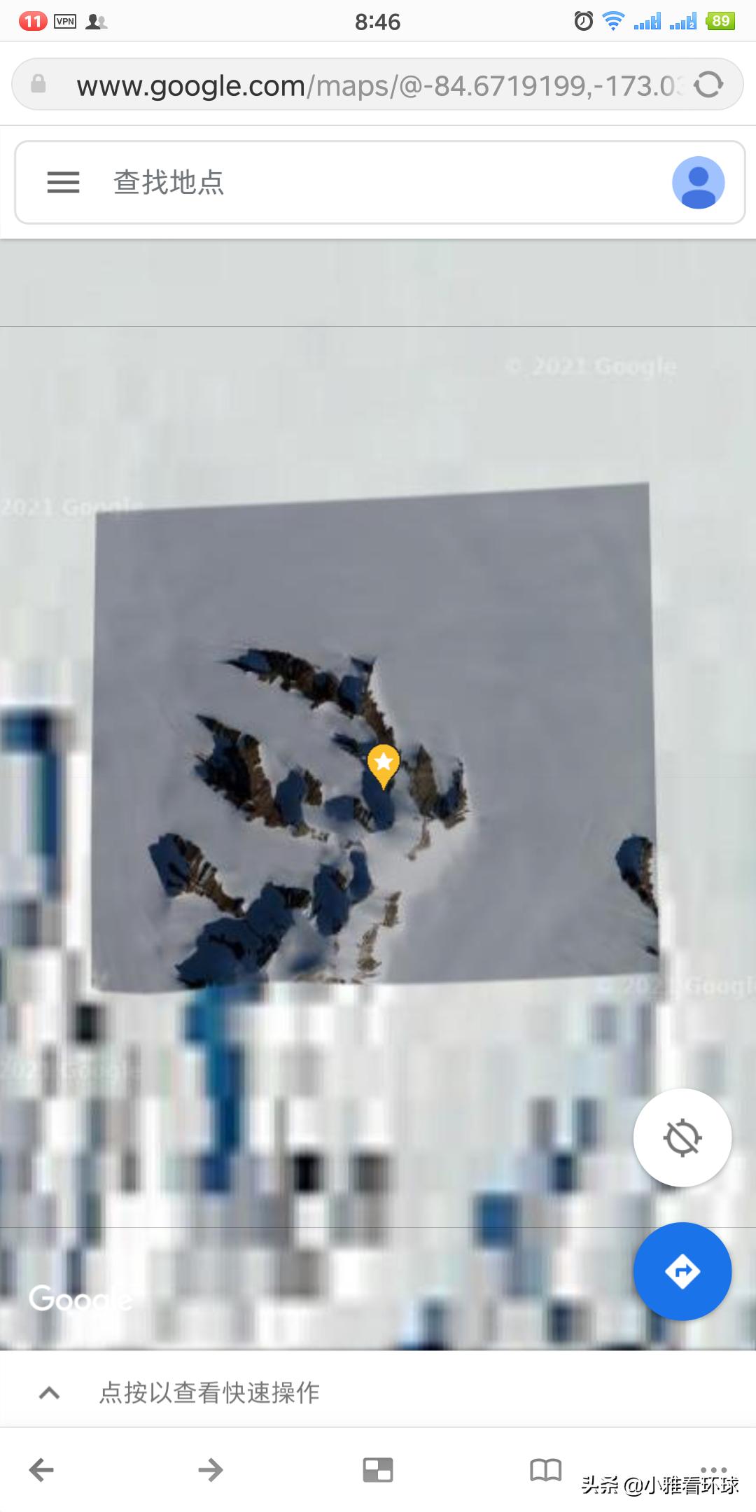 谷歌早期南极地图,谷歌地图南极洲神秘图案