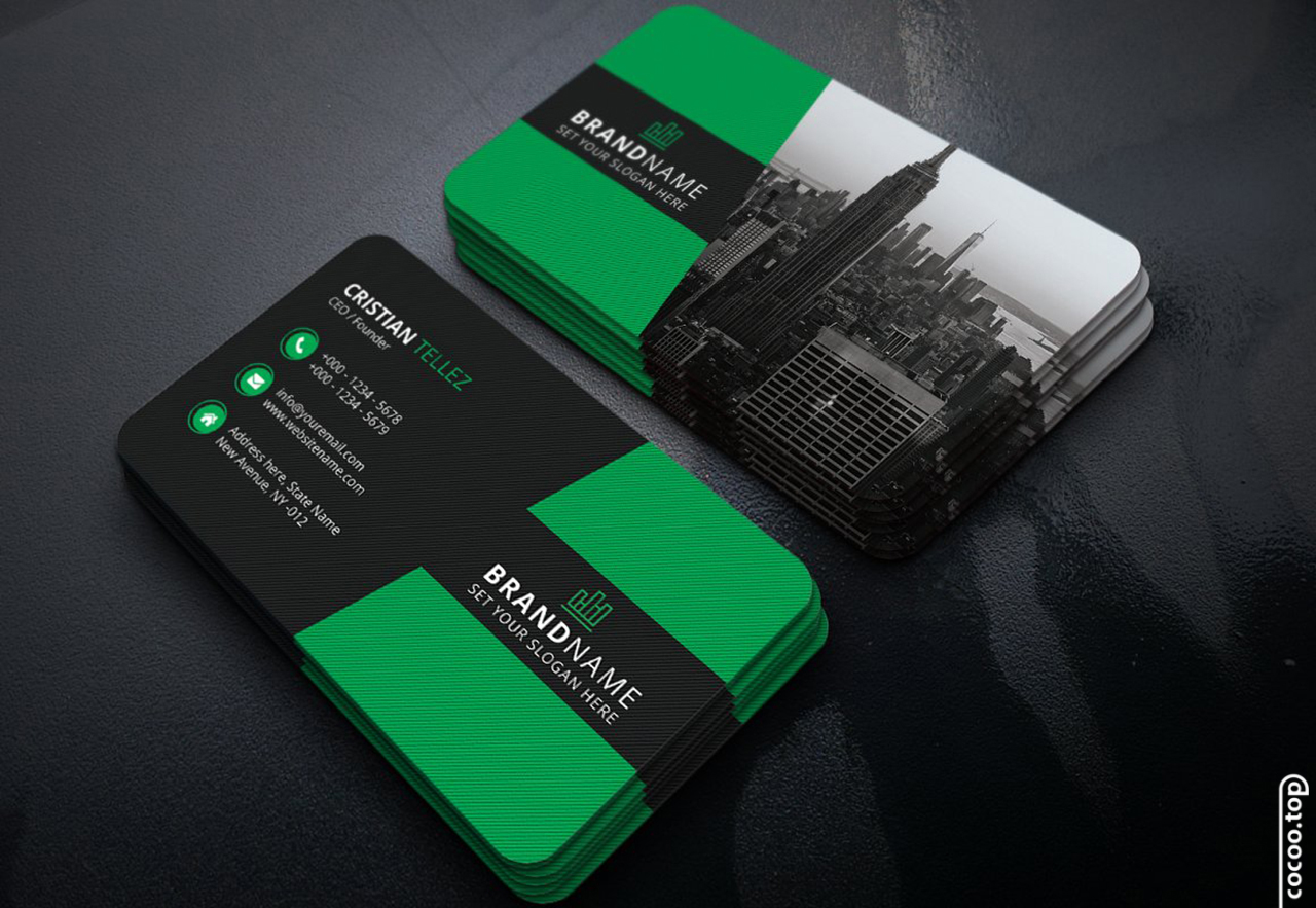 商务名片设计欣赏极致留白,商务名片设计欣赏简而雅