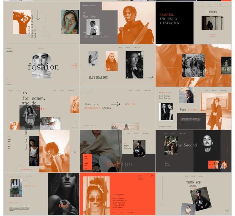 400套精简室内设计ppt,高大上的ppt设计图