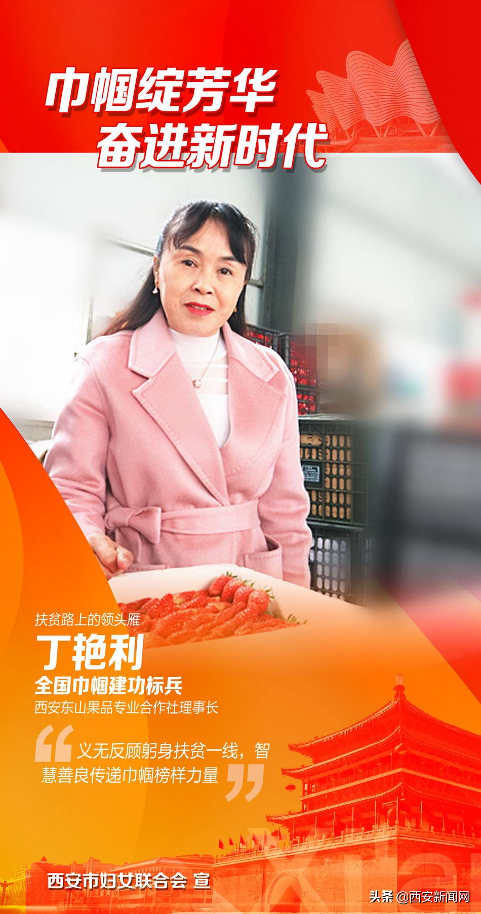 全国巾帼建功标兵丁艳利：躬身扶贫一线的职业女农民