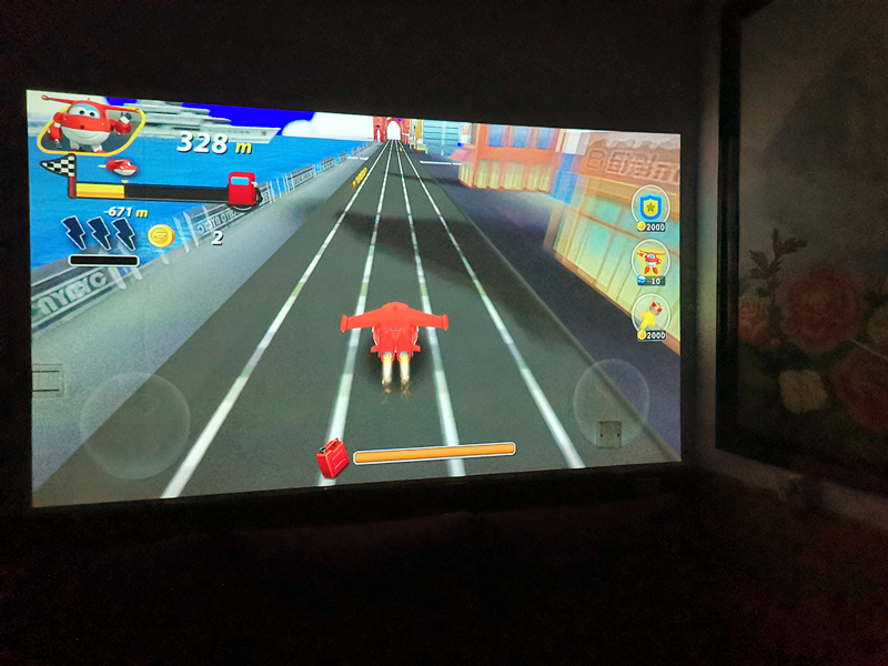 坚果g7智能投影仪,坚果g7投影深度测评