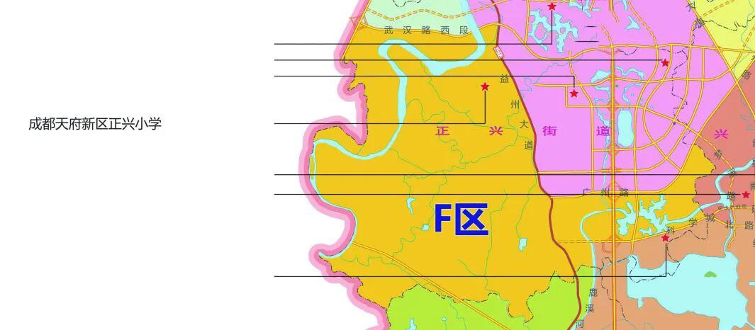 天府新区为什么多校划片,2021年天府新区学区划片高清图