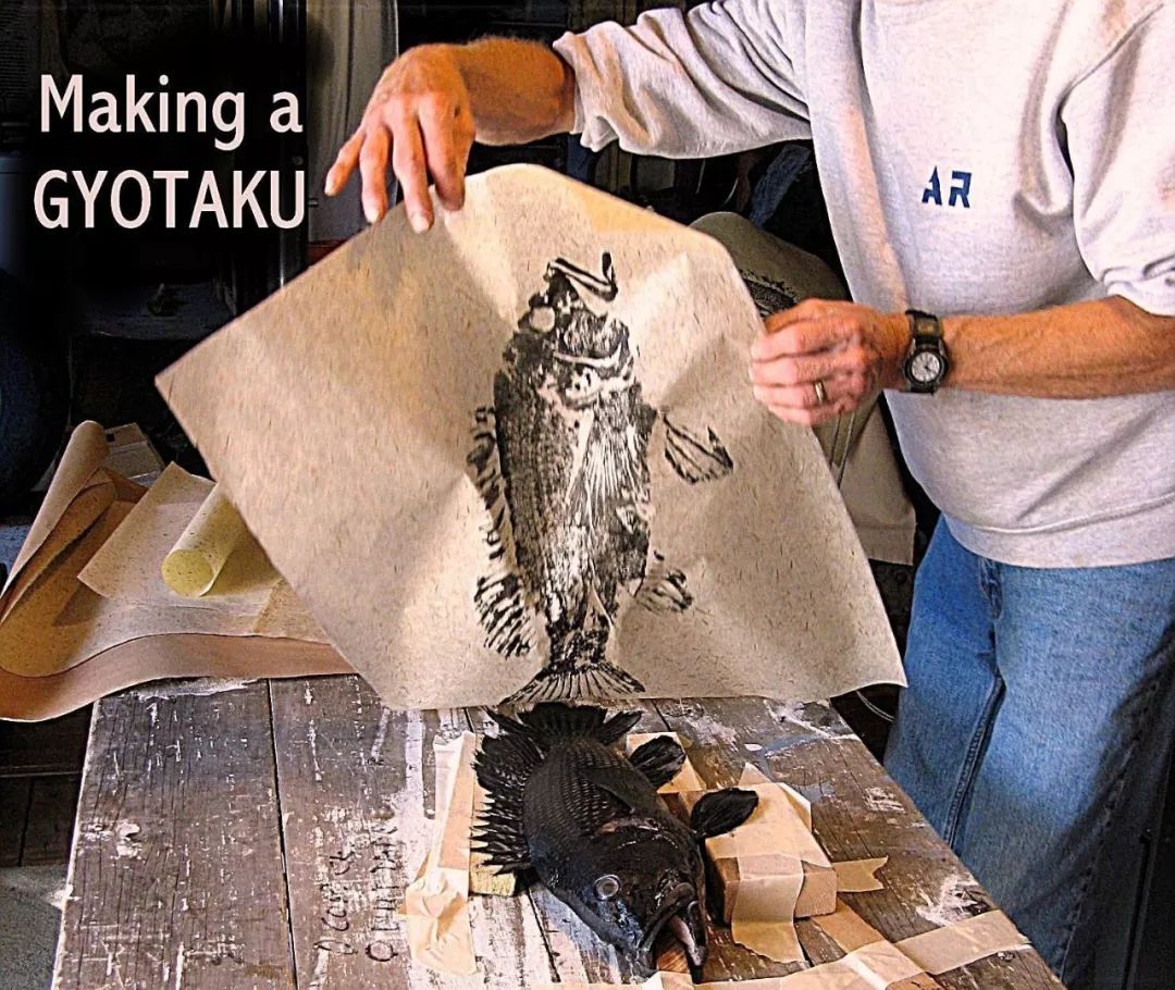 古代钓鱼爱好者记录“战绩”的鱼拓，变成了风靡全球的东方艺术