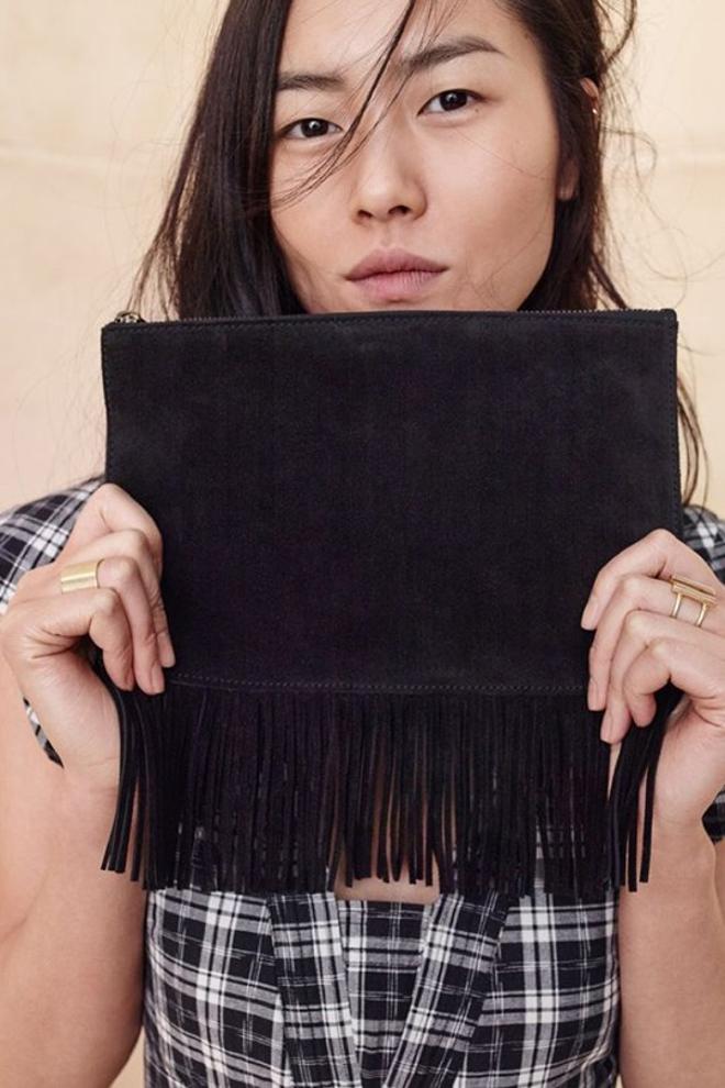 刘雯风波之后第一次出镜，Madewell春夏系列，演绎低调时尚